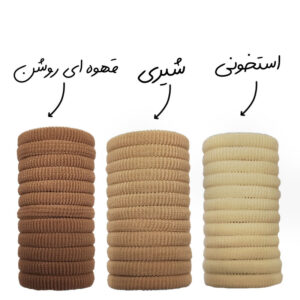 کش مو زنانه مدل ۰۹ بسته ۱۲ عددی